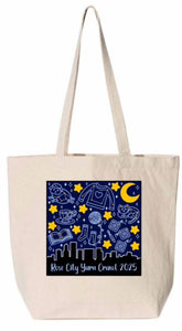 2025 Rose City Yarn Crawl Tote PREORDER