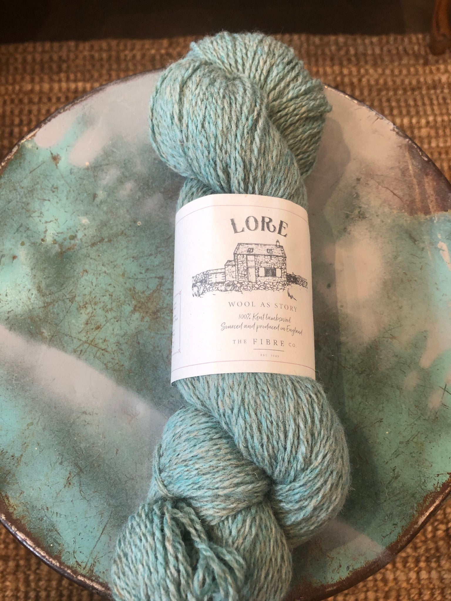 Lore, 100% Lambswool from the Romney Sheep